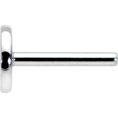 20G 1/4 G23 Titanium Threadless Post Only Labret Tragus Nose
