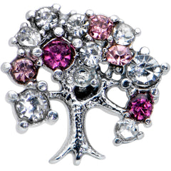 16G 5/16 Clear Pink Gem Luscious Fruit Tree Labret Monroe Tragus