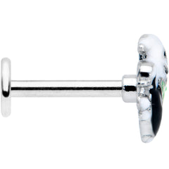 16G 5/16 Ghost Goo Cauldron Halloween Labret Monroe Tragus