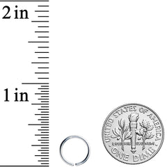 18G 5/16 Grade 23 Titanium Bendable Hoop Ring