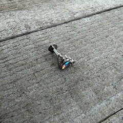 16G 5/16 Aurora Gem Deco Waves Labret Monroe Tragus