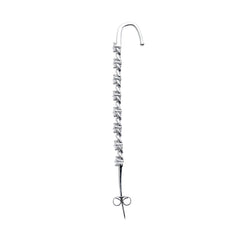 Clear CZ Gem Links Ear Cuff Bar Earring