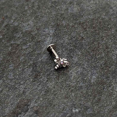 16G 5/16 Aurora Gem Ornate Dragonfly Labret Monroe Tragus
