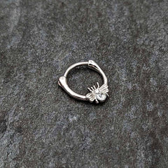 16G 5/16 Clear Gem Ultra Fly Cartilage Clicker