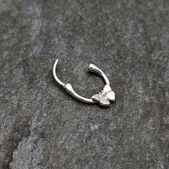 16G 5/16 Simple Textured Butterfly Cartilage Clicker