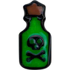 16G 1/4 Poison Green Bottle Glow in the Dark Cartilage Earring