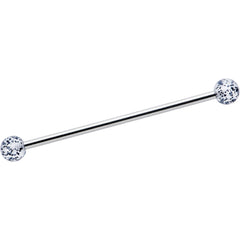 14G Black Tie Ghosts Glow in Dark Industrial Barbell 38mm Set of 3