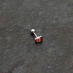 16G 5/16 Sweet Pumpkin Latte Autumn Cartilage Tragus Earring