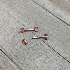 14G 9/16 Sweet Pumpkin Latte Autumn Barbell Nipple Ring Set