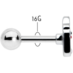 16G 1/4 Sweet Love Letter Valentine Cartilage Tragus Earring