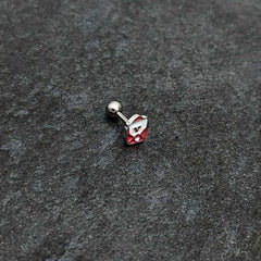 16G 1/4 Sweet Love Letter Valentine Cartilage Tragus Earring