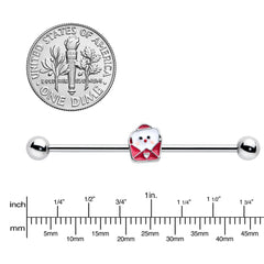 14G Sweet Love Letter Valentine Industrial Barbell 38mm
