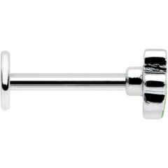 16G 5/16 Sweet Happy Shamrock St Patricks Labret Monroe Tragus