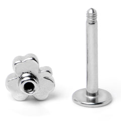 16G 5/16 Sweet Happy Shamrock St Patricks Labret Monroe Tragus