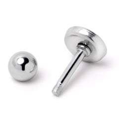 16G 1/4 Loving Blue Whales Cartilage Tragus Stud
