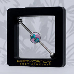 14G Loving Octopus Duo Industrial Barbell 38mm