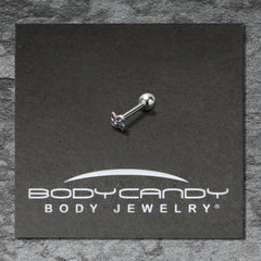 16G 1/4 Patriotic Pinwheel Cartilage Tragus Earring
