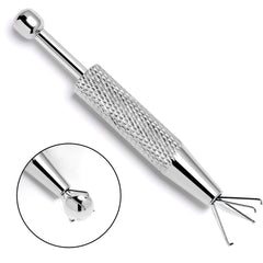 Stainless Steel Piercing Ball Grabber Tool 2.36 Inch Length