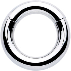 6G 1/2 316L Surgical Steel Precision Hinged Segment Hoop