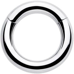 6G 9/16 316L Surgical Steel Precision Hinged Segment Hoop