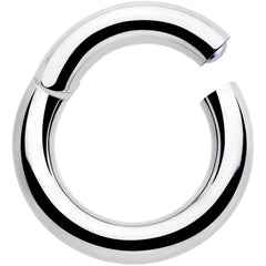 6G 9/16 316L Surgical Steel Precision Hinged Segment Hoop