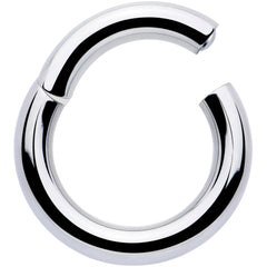 8G 1/2 316L Surgical Steel Precision Hinged Segment Hoop