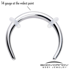 14G 3/8 Pincher Crescent Taper