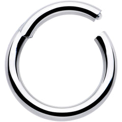 10G 9/16 316L Surgical Steel Precision Hinged Segment Hoop