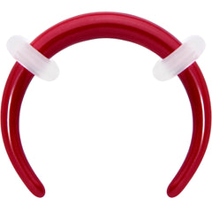 Stainless Steel Crescent Pincher Septum Ring - 14G and 16G