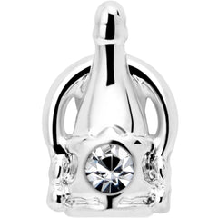 16G 1/4 Clear Gem Champagne Dreams Cartilage Tragus Earring