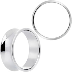 Hand Polished Thick Double Flare Tunnel Plug Set 6mm to 25mm
