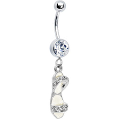 Crystalline Gem Beach Sandal Belly Ring