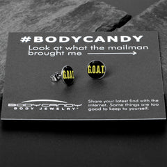 G.O.A.T. Stud Earrings by Onyx O