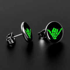 Shaka Hand Stud Earrings by Onyx O