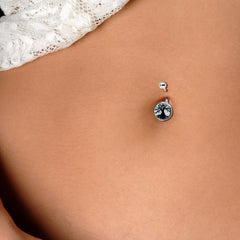 Glow in the Dark Tree of Life Belly Ring by Onyx O