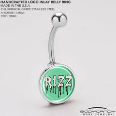 RIZZ Belly Ring by Onyx O