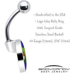 Sushi Belly Ring by Onyx O