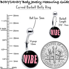 Vibe Belly Ring by Onyx O