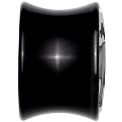 Donkey Smart Ass Black Acrylic Saddle Plug Set by Onyx O