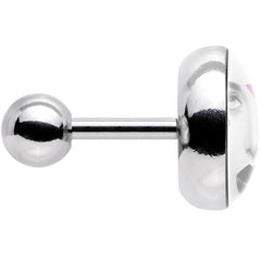 16G 1/4 Pretty Pink Model Super Star Tragus Cartilage Earring