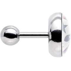 Star Tie Dye Alien Tragus Cartilage Earring
