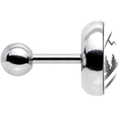 16G 1/4 Camping in the Mountains Tragus Cartilage Earring
