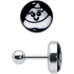 16G Glow in the Dark Poop Tragus Cartilage Earring by Onyx O