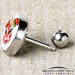 16G 1/4 Strawberry Cow Cartilage Tragus Earring by Onyx O