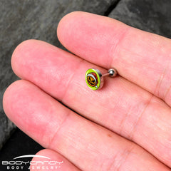 Christmas Holiday Santa Hat Pumpkin Tragus Cartilage Earring by Onyx O