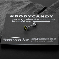 G.O.A.T. Barbell Tongue Ring by Onyx O