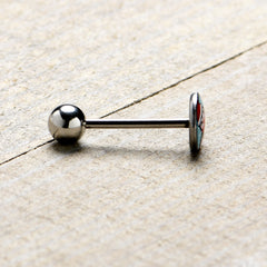 Snowfall Holiday Penguin Barbell Tongue Ring by Onyx O
