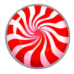 Holiday Peppermint Candy Barbell Tongue Ring