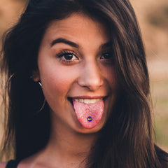 Sushi Barbell Tongue Ring by Onyx O