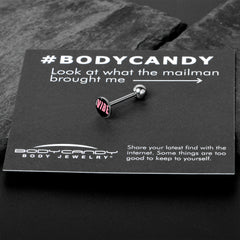 Vibe Barbell Tongue Ring by Onyx O
